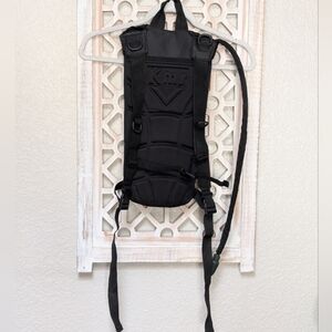 KMS Black Backpack Water Bladder 2.5L Outdoors Camping Hiking Sports